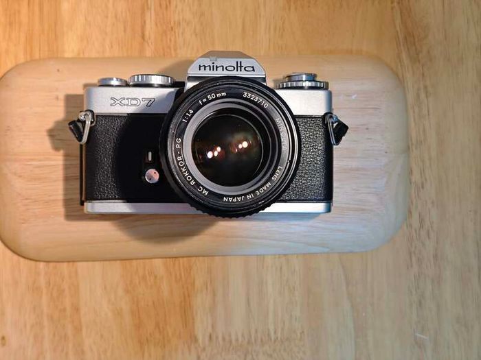 Minolta XD7 (1978) + MC Rokkor 50mm f/1.4 - Serviced & Ready to Use Film Camera