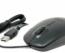 Dell MS111 USB Mouse for PC Dell MS111-L - Black Optical 3-Button Scroll Wheel USB Mouse For Dell Computers