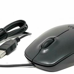 Dell MS111 USB Mouse for PC Dell MS111-L - Black Optical 3-Button Scroll Wheel USB Mouse For Dell Computers