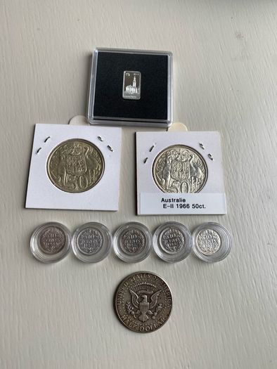 Silver coins