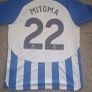 Bighton football jersey Mitoma large adults Image 3