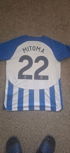 Bighton football jersey Mitoma large adults