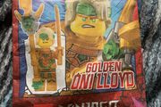 LEGO Ninjago Lloyd Golden Oni Minifigure with Staff Weapon