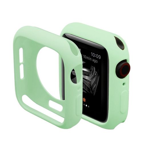 Case Cover For Apple Watch 4 5 6 SE 44mm Cover For iWatch Bumper 44mm Candy Color TPU Protector Ultra-thin Frame cover