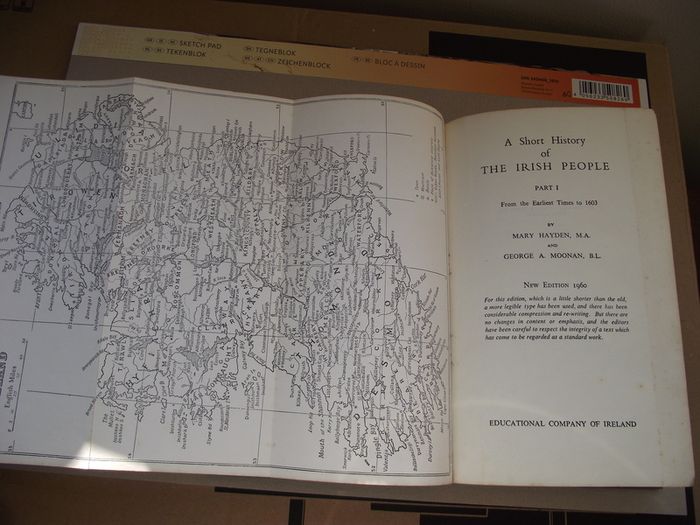 1960 'A Short History of the Irish People' by Educational Company of Ireland