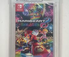 UKG Graded Mario Kart 8 Deluxe For The Nintendo Switch. Sealed and Graded 95, Mint Gold