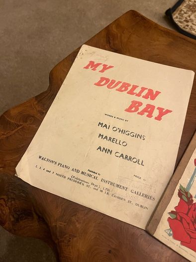 Antique & Vintage Piano Music Sheets x3