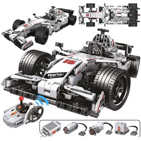 729pcs City Racing Car Remote Control Technic RC Car Electric truck Building Blocks bricks Toys Lego Style