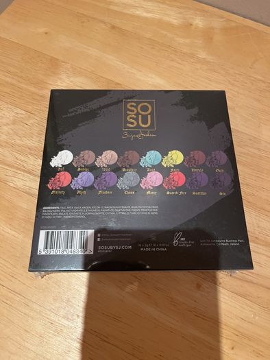 So Su Eyeshadow Palette Urban Bible