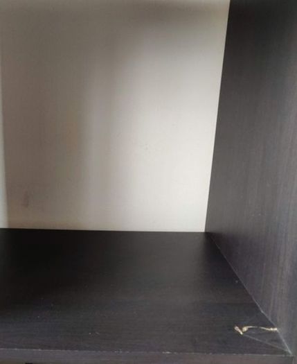 Bookcase with wheels