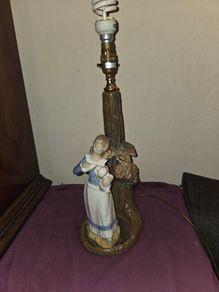 Vintage Tengra Porcelain Lamp - Fully Working