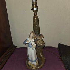 Vintage Tengra Porcelain Lamp - Fully Working