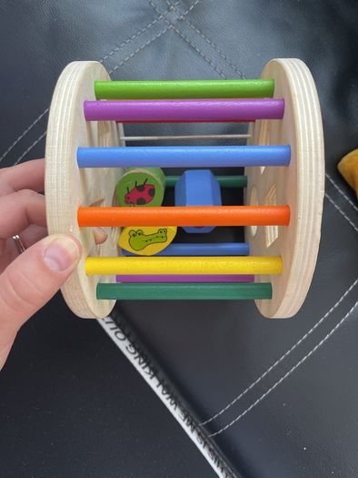 wooden shape sorter