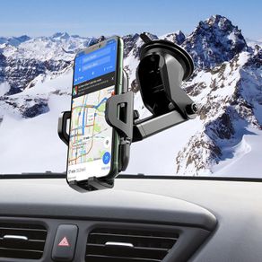 Car holder for dashboard and mirror
