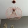 Bundle - 2 side  tables, two lamps and light shade Image 2