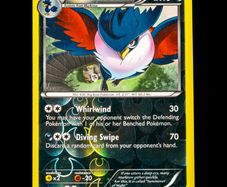 Honchkrow 73/124 Reverse Holo Rare Black and & White Dragons Exalted Pokemon Card 2012