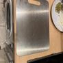 Stainless Steel Chopping Board with Carry Handle Heavy Duty Kitchen Board Image 2