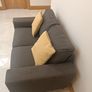 Grey 2 Seater Sofa Image 2