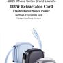 ASUS 100W USB C to USB C Cable | Retractable with Magnetic Slot, 5 Preset Lengths, Fast Charging for iPhone 17/16/15, iPad, MacBook, for S25/24, Grey, 100.58cm Image 7