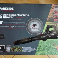 Parkside Performance 40V Cordless Brushless Hand Held Leaf Blower. Garden Household Indoor Outdoor Maintenance DIY