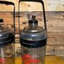 vintage fireside heating oil bottles 1950s Image 3