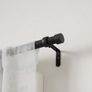 New Expandable Curtain Pole Umbra Matte Black (91-168 cm) Image 2