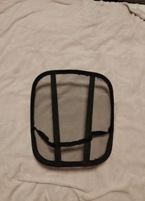 Back support chair brace for office or car seat
