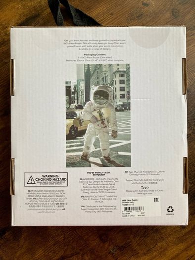 Typo 1000 piece puzzle, new and sealed