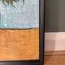 IKEA KNOPPANG Black Frame 50x70 cm with Van Gogh Sunflowers Puzzle Image 5