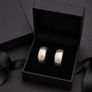 Vintage 925 Sterling Silver Scroll Engraved Earrings Image 2