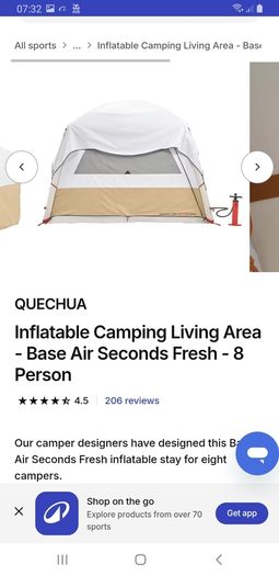 Camping Shelter Inflatable  Tent