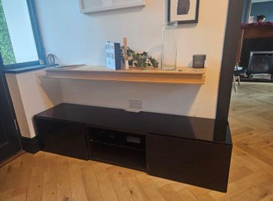 Black TV Unit