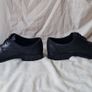 ecco tray tech single toe shoes Size 9 eu 44 black leather in good condition Image 6
