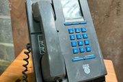 Vintage Telecom Eireann Telephone. Payphone with Lock Box