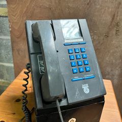 Vintage Telecom Eireann Telephone. Payphone with Lock Box