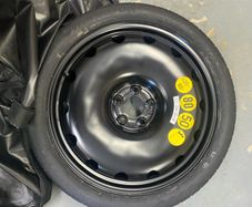Mercedes E Spacesaver spare wheel
