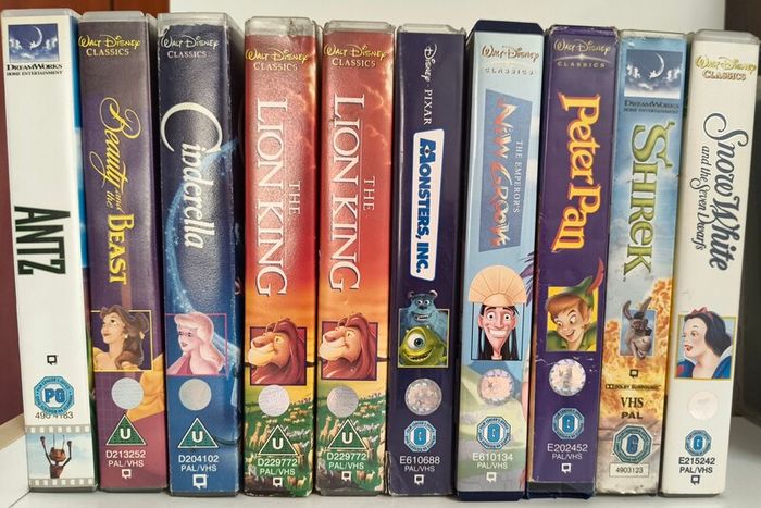 VHS tapes