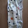 Cat onesie/recovery suit (sports pattern) Image 2