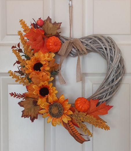 35cm Autumnal Wreath