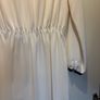 Zara Basic Cream Long Sleeve Dress with Black Piping.  Size S (Excellent Condition) Image 5