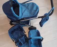 Girls Doll 3in1 Travel System