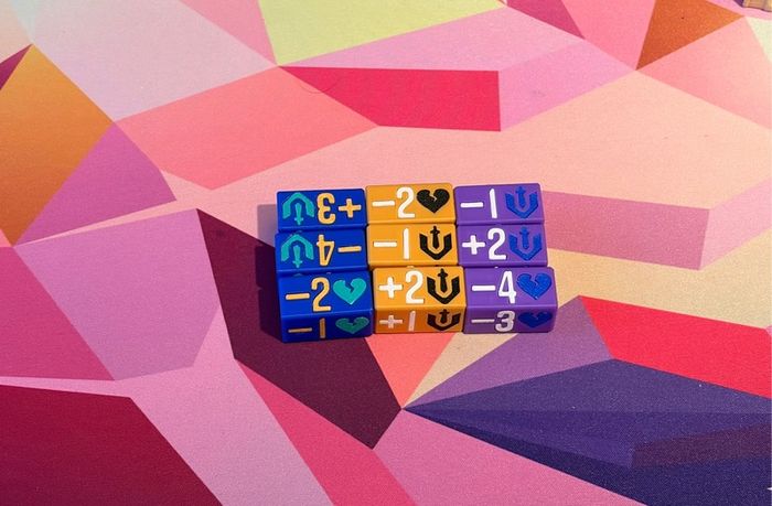 Riftbound Health & Might Dice Counters