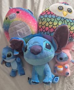 stitch toys and squishmallows