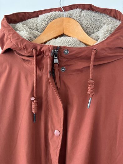 Seasalt Cornwall Brown Plant Hunter Cotton Waterproof Coat