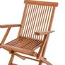 Natural Teak Garden Chair FREE DELIVERY Image 2
