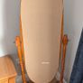Oval Mirror - Free Standing Pine Image 2