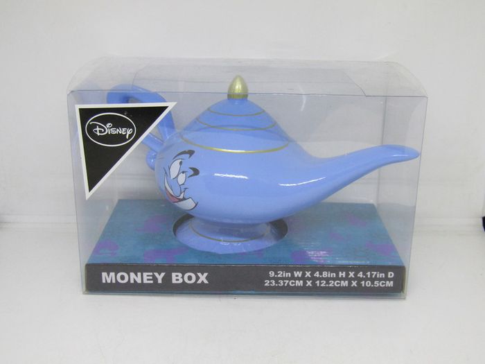 Disney Aladdin Genie Money Box Aladdins Lamp Brand New In Box Novelty Collectible From Penneys Primark Home
