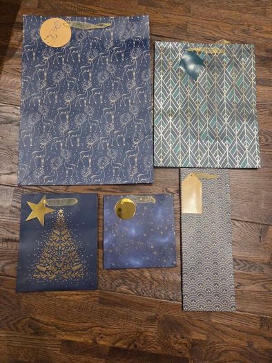 Christmas present bags