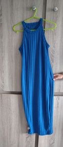 Blue dress new fits X's s