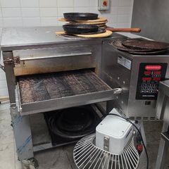 Restaurant and Grocery equipment, Pizza oven, Iranian Grill, Chargrill, Doner/Shawrma Grill, Shelves